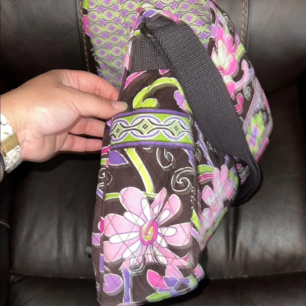 Vera Bradley Messenger/Baby Bag